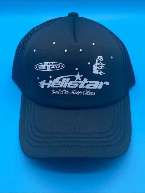 Hellstar Other - Hellstar Black Trucker Cap with White Logo